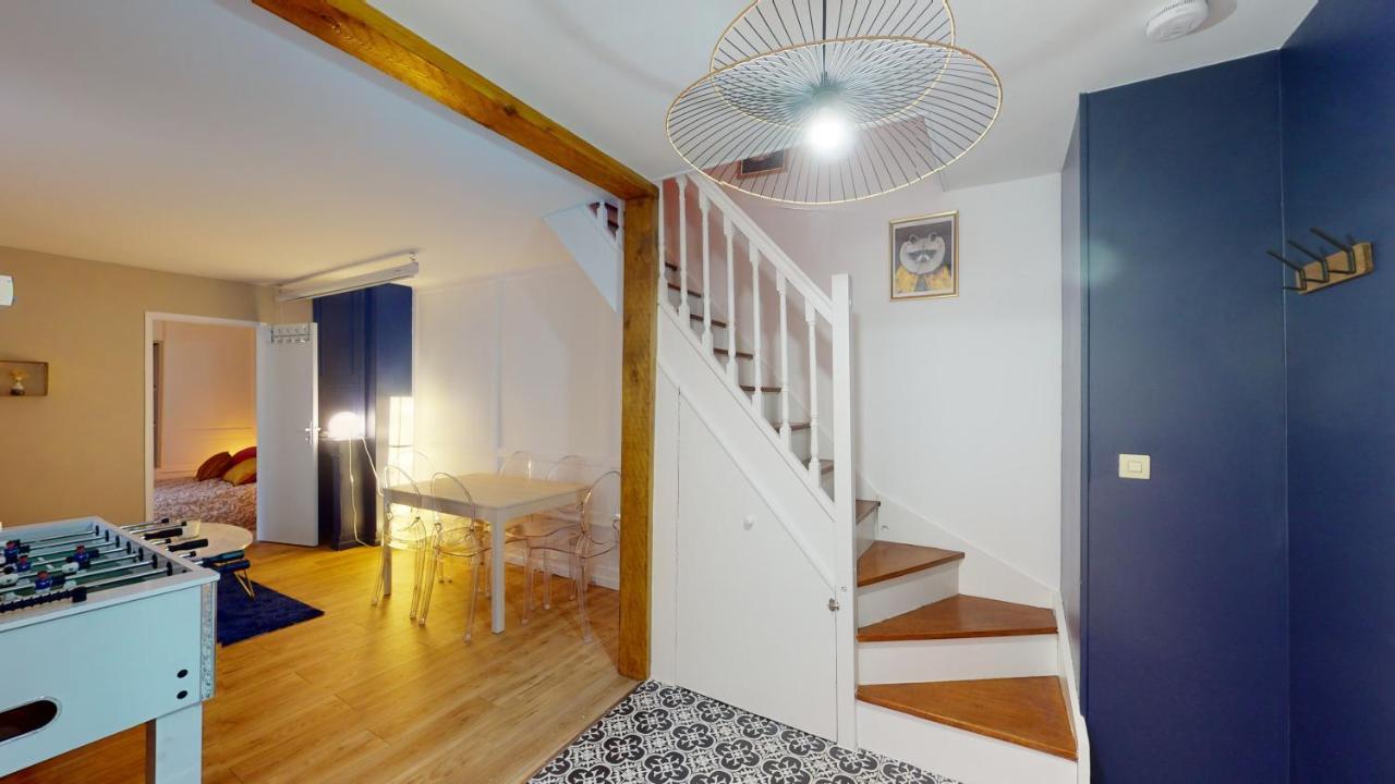 Appartement Duplex Entre La Cathedrale Et La Basilique à Reims Extérieur photo